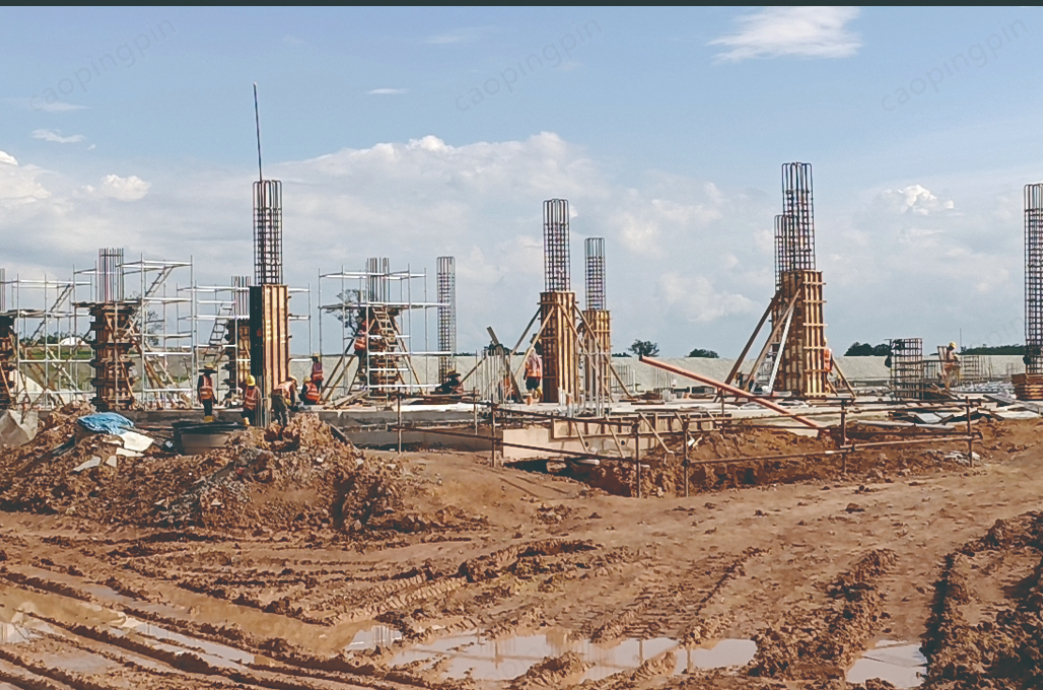 East Coast Rail Link Project of Malaysia-Maran Station